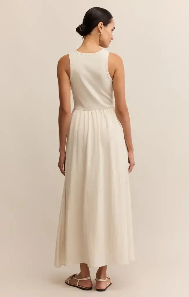 Z SUPPLY CHARLOTTE RIB MIDI DRESS