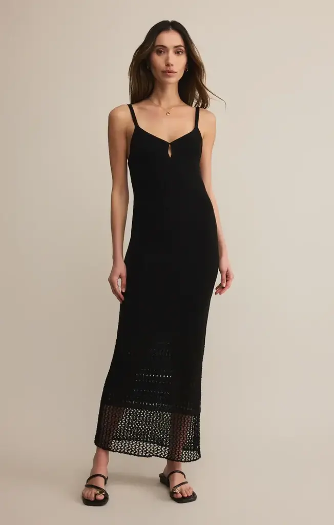 Z SUPPLY CALLAHAN CROCHET MIDI DRESS