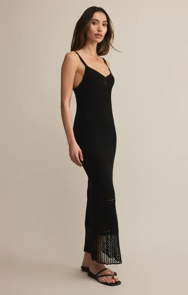 Z SUPPLY CALLAHAN CROCHET MIDI DRESS