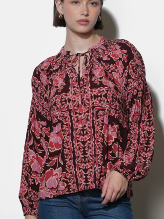 HENDRIX BALLOON SLEEVE BLOUSE