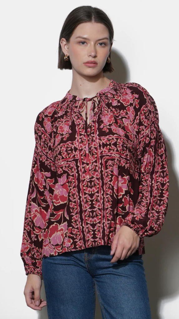 HENDRIX BALLOON SLEEVE BLOUSE