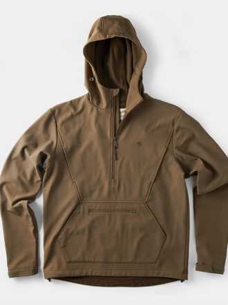 DUCK CAMP CONTACT SOFTSHELL HOODIE PIN OAK