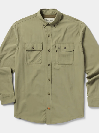DUCK CAMP LIGHTWEIGHT HUNTING SHIRT LONG SLEEVE SAGEBRUSH