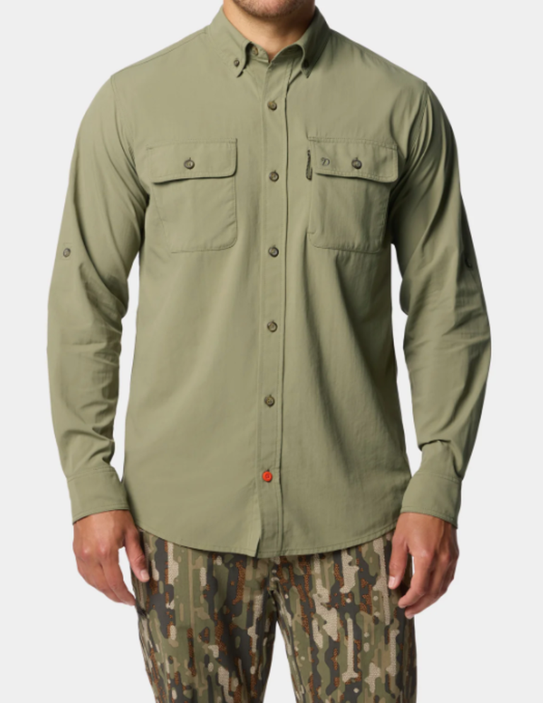 DUCK CAMP LIGHTWEIGHT HUNTING SHIRT LONG SLEEVE SAGEBRUSH