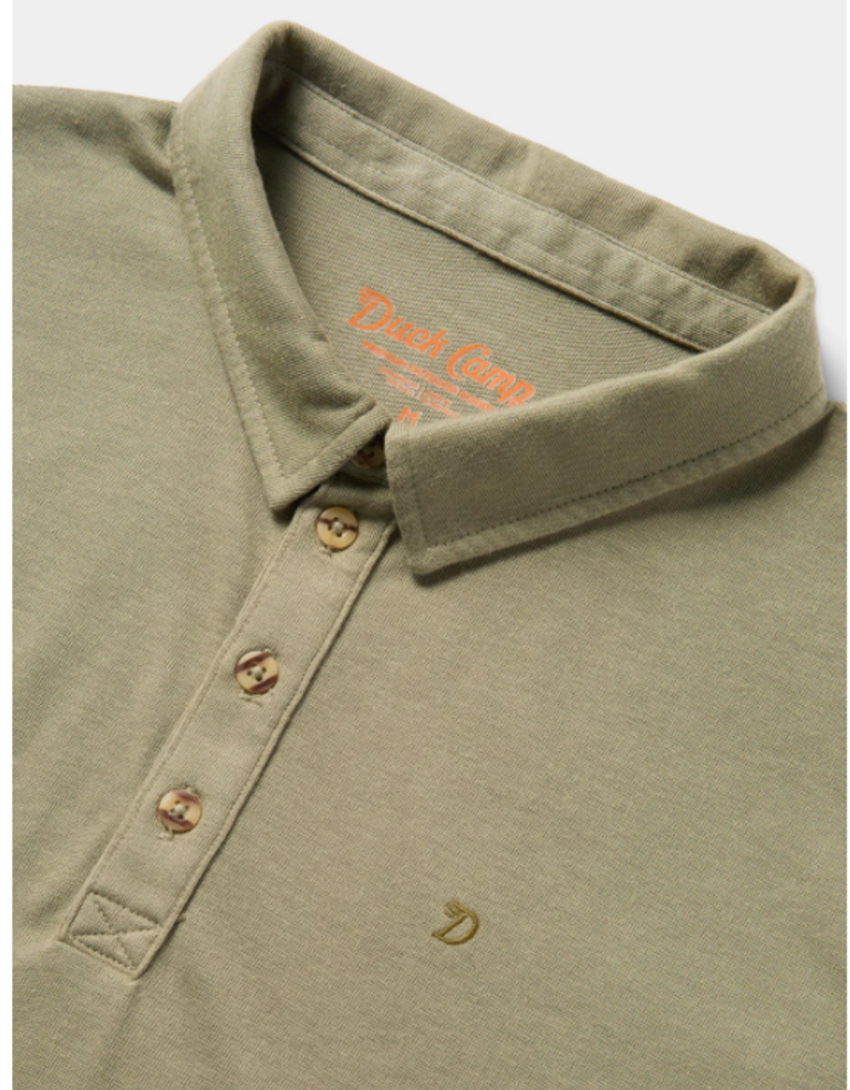 DUCK CAMP ESSENTIAL DRIRELEASE POLO