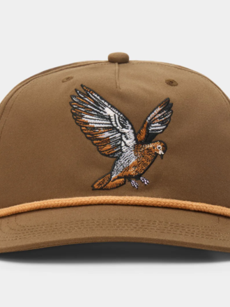 DUCK CAMP DOVE HAT PIN OAK
