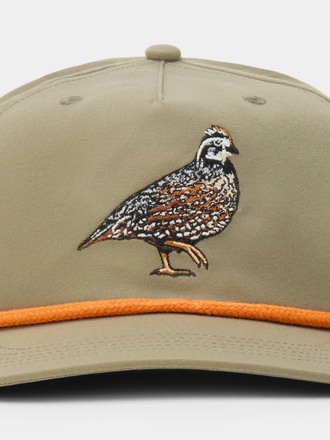 DUCK CAMP BOBWHITE QUAIL HAT SAGEBRUSH
