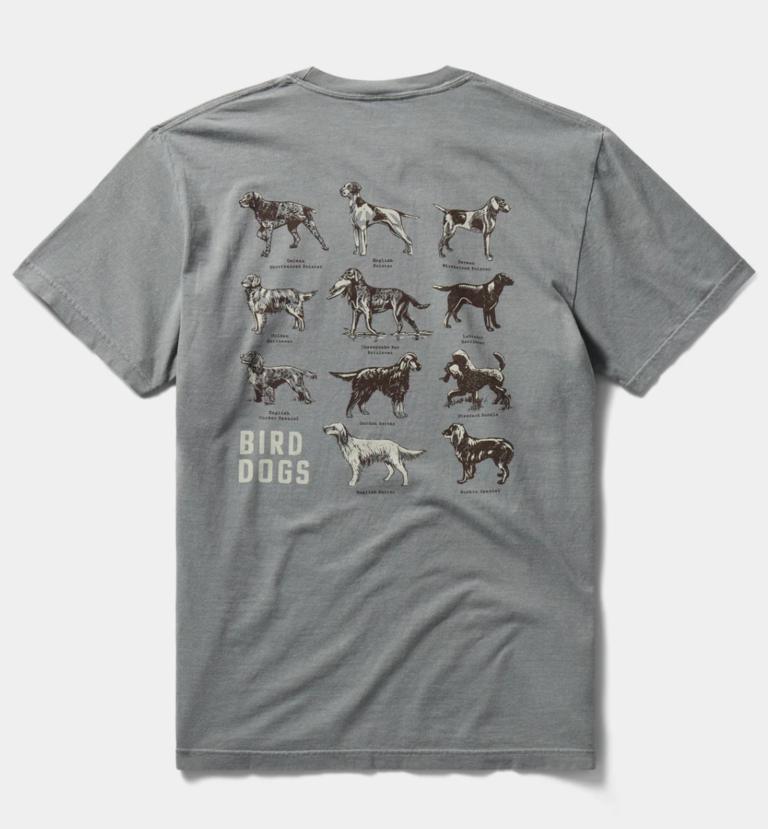 DUCK CAMP BIRD DOGS TEE ANCHOR