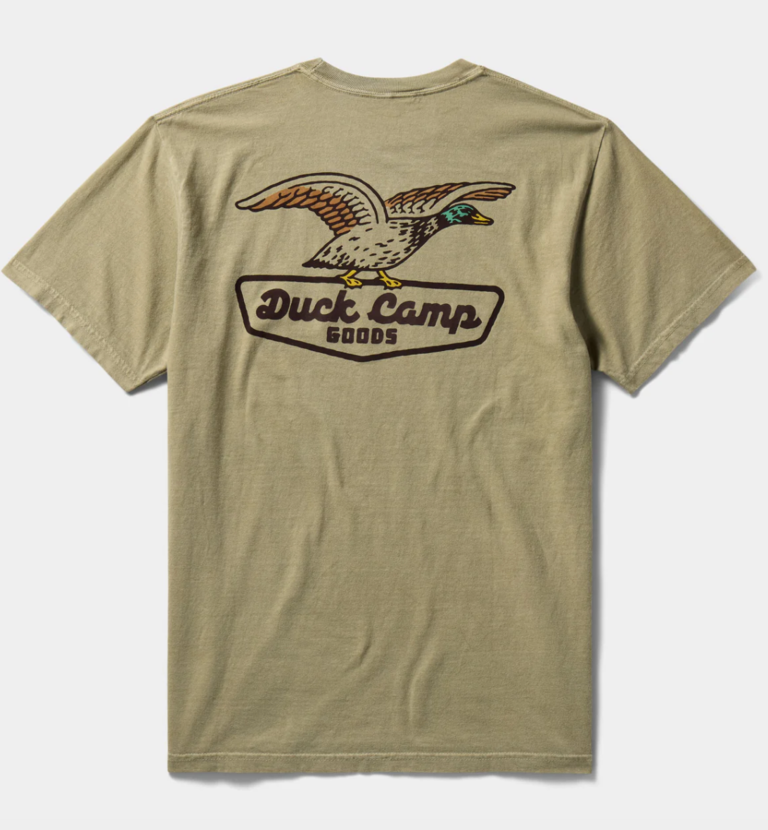 DUCK CAMP DC SHOP TEE KHAKI
