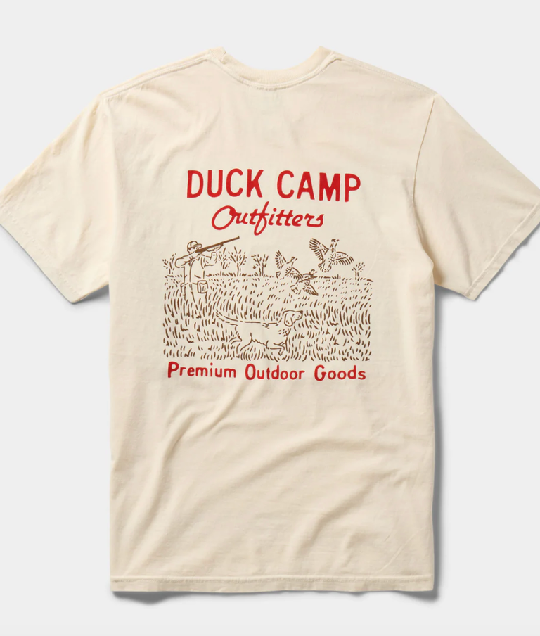 DUCK CAMP PHEASANT FIELD TEE IVORY