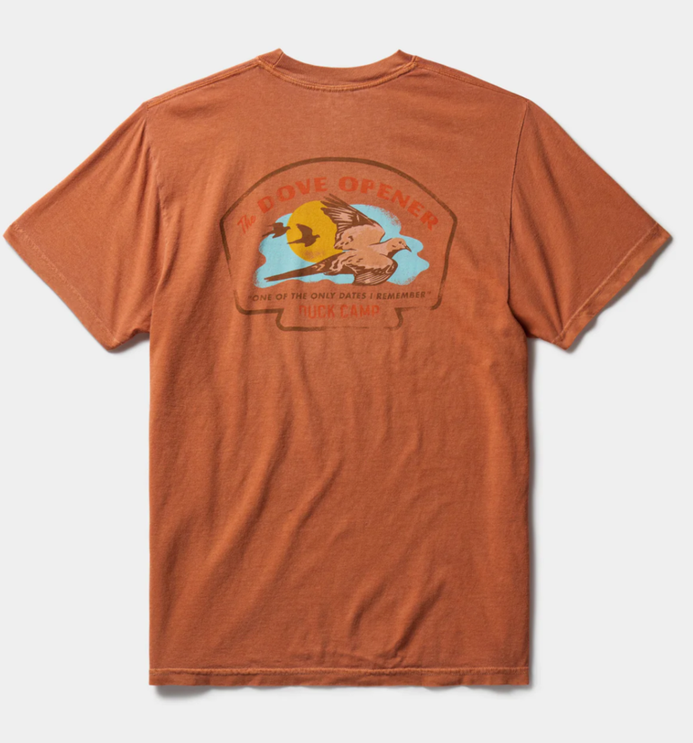 DUCK CAMP DOVE OPENER TEE CLAY
