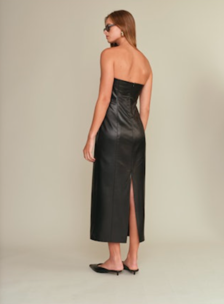 DÈLUC EMMET STRAPLESS DRESS