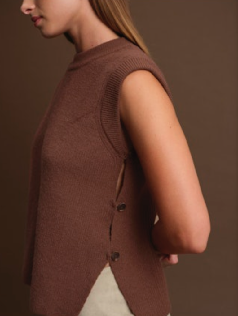 DÈLUC THEODORE KNIT VEST