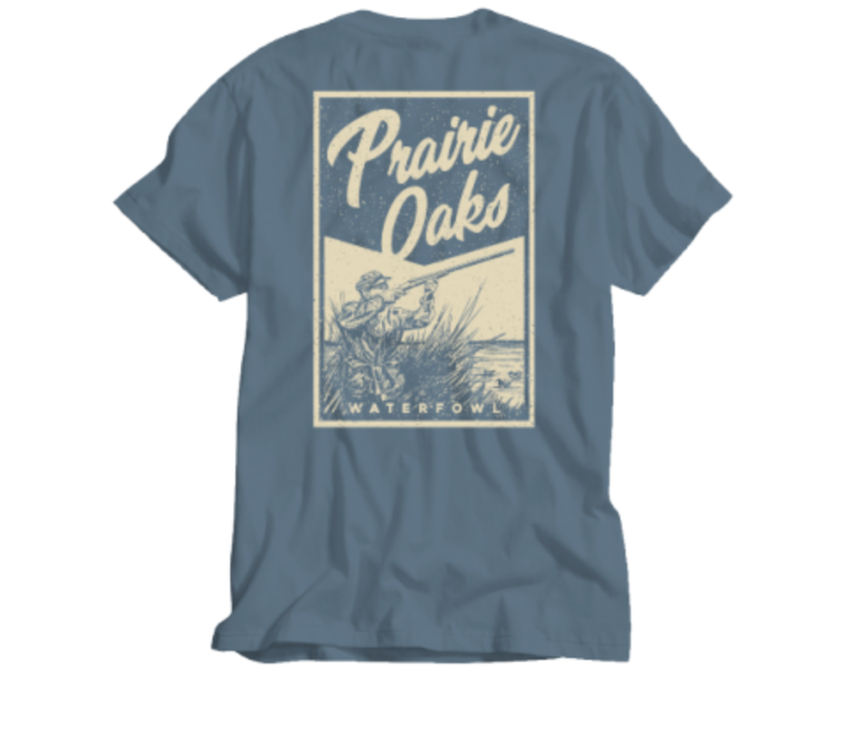 PRARIE OAKS THE OLD WATERFOWLER TEE