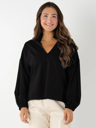 EMILY McCARTHY LONG SLEEVE POPPY TOP