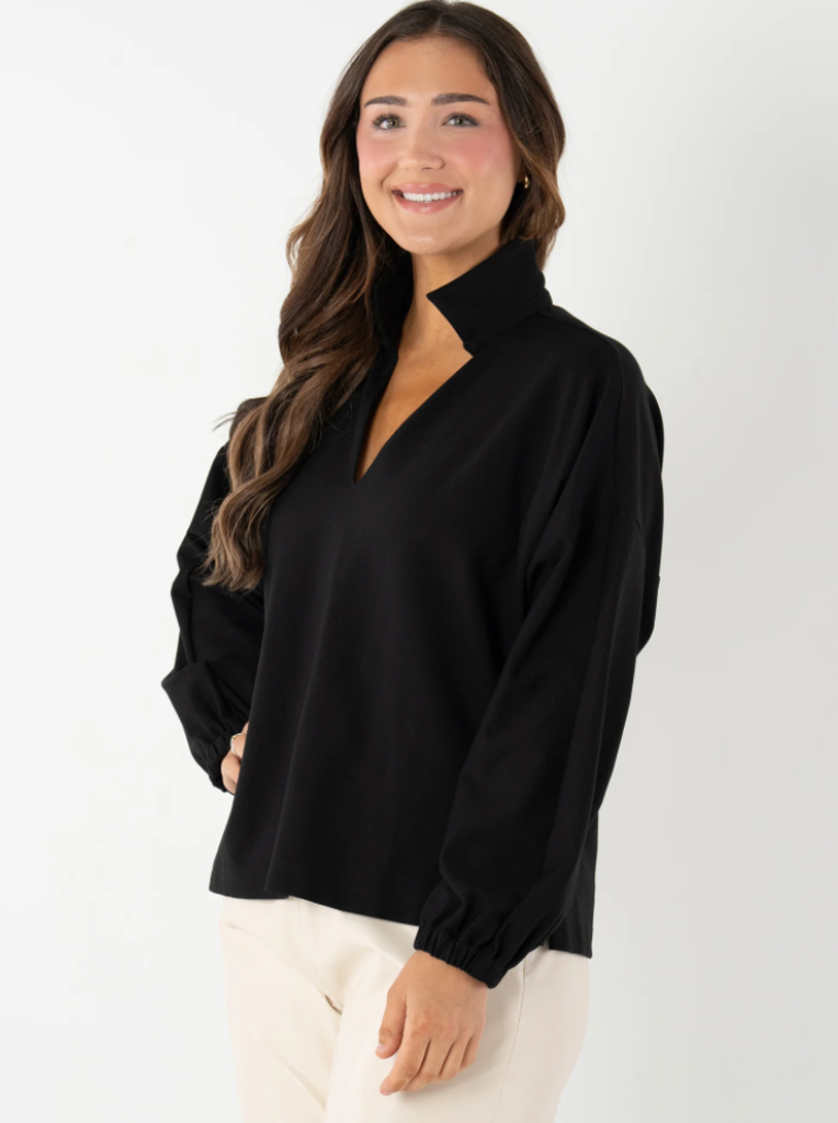 EMILY McCARTHY LONG SLEEVE POPPY TOP