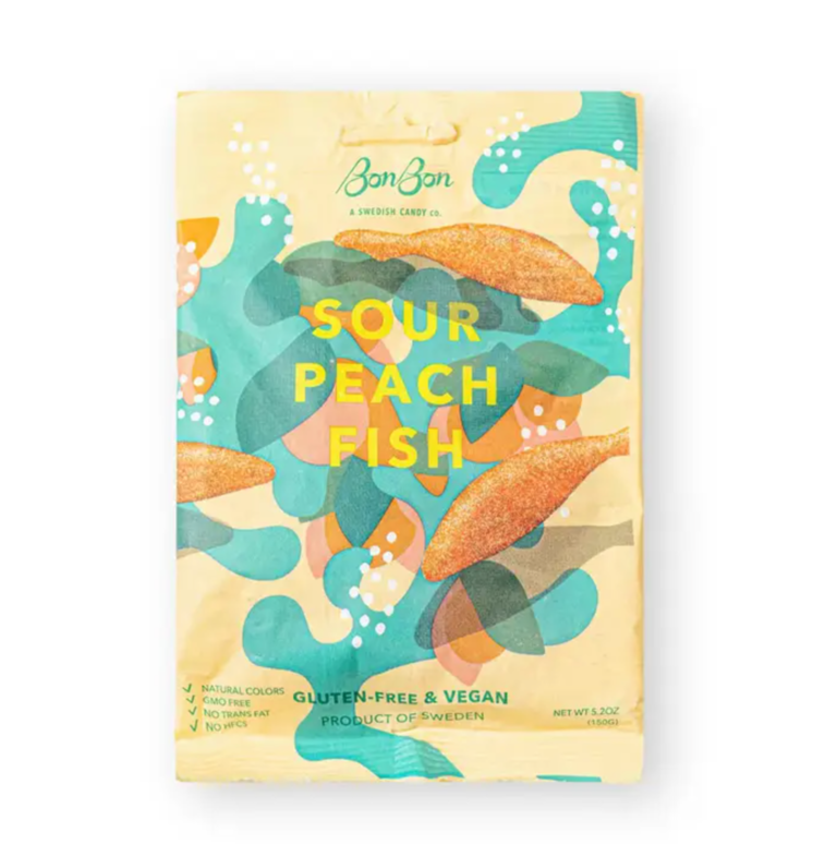 SWEETISH SWEDISH CANDY - BONBON'S SOUR FISH