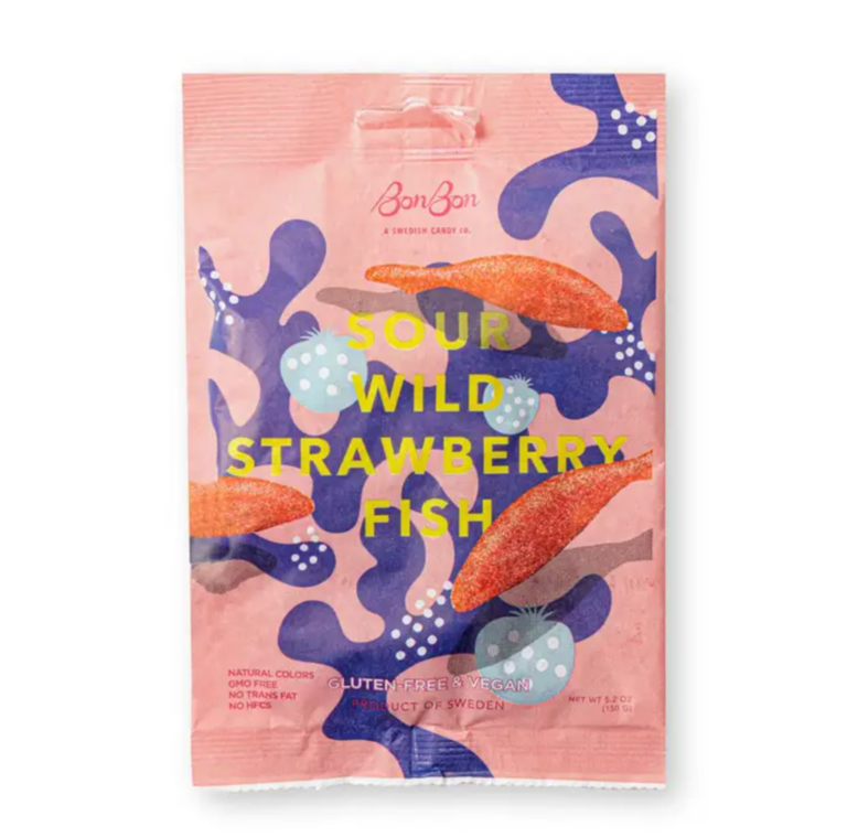 SWEETISH SWEDISH CANDY - BONBON'S SOUR FISH