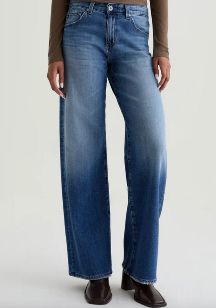 AG JEANS ADRIA  LOW RISE WIDE LEG