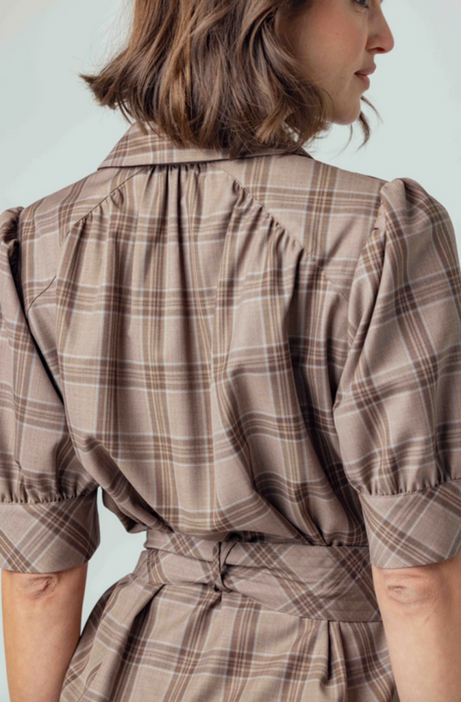 MOCHA KAMRY DRESS