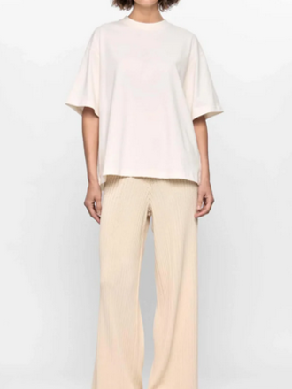 STAPLE THE LABEL HARPER KNIT WIDE LEG PANT