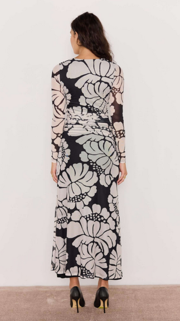 MINKPINK EDEN MESH MAXI DRESS