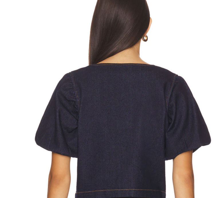 MINKPINK RAYA TIE FRONT TOP