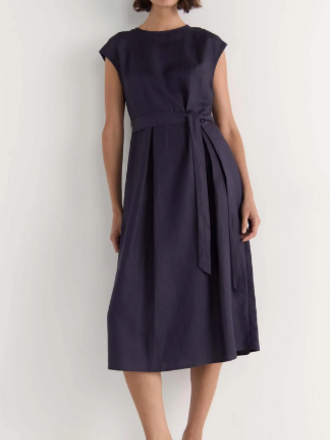 STAPLE THE LABEL RHEA MIDI DRESS