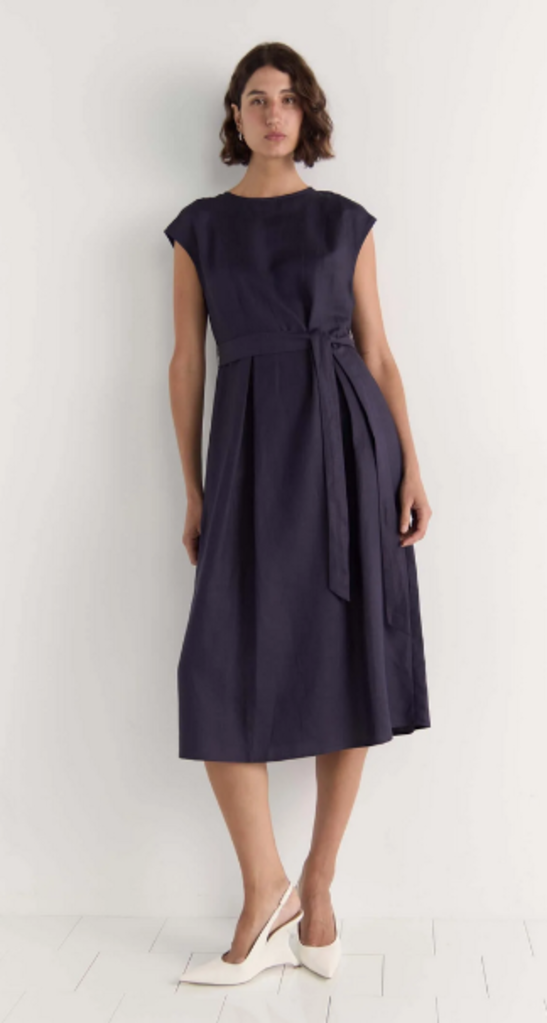 STAPLE THE LABEL RHEA MIDI DRESS