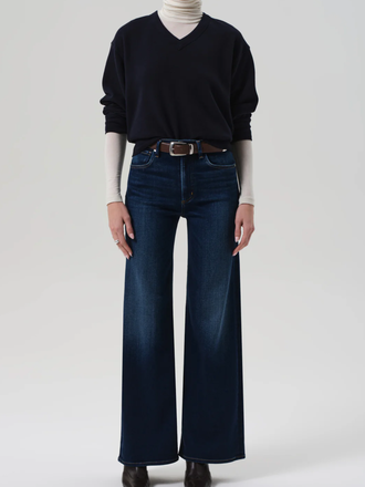 CITIZENS OF HUMANITY LYRA LONG WIDE LEG JEAN