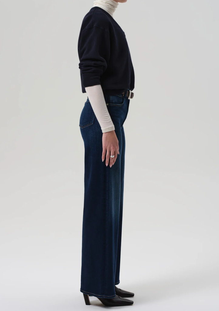 CITIZENS OF HUMANITY LYRA LONG WIDE LEG JEAN