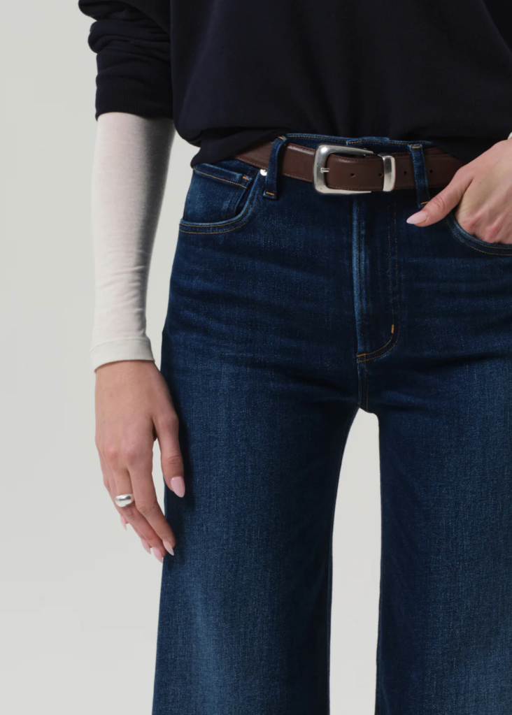 CITIZENS OF HUMANITY LYRA LONG WIDE LEG JEAN
