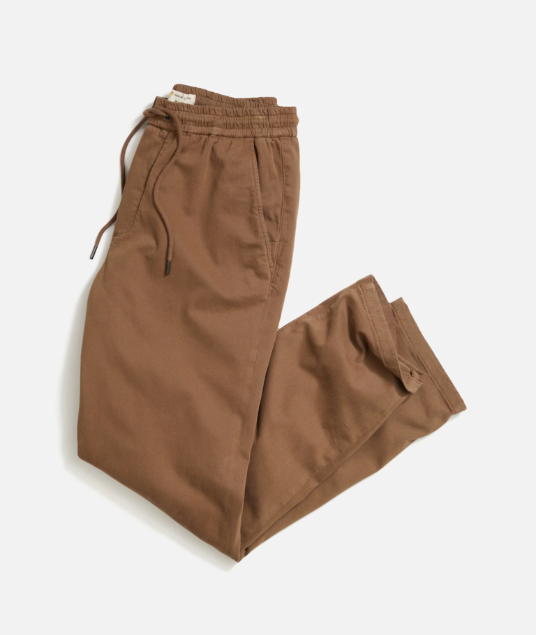 MARINE LAYER SATURDAY RELAXED FIT TWILL PANT