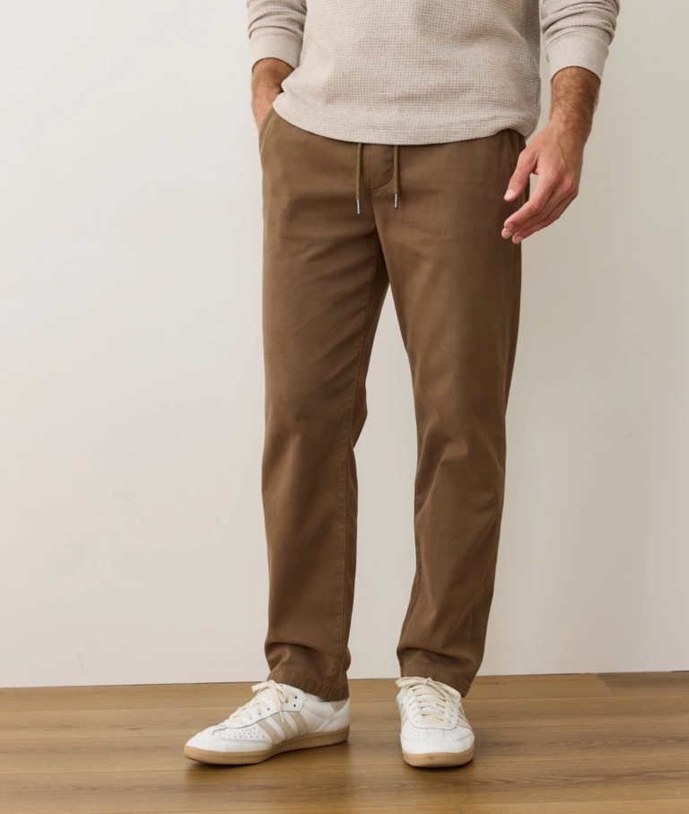 MARINE LAYER SATURDAY RELAXED FIT TWILL PANT