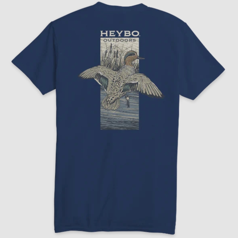 HEYBO HEYBO GREENWING TEAL TEE