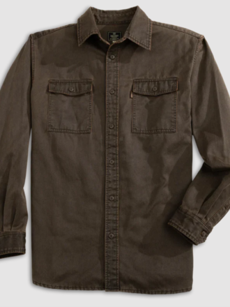 HEYBO KEEL ANTIQUE COTTON BUTTON DOWN