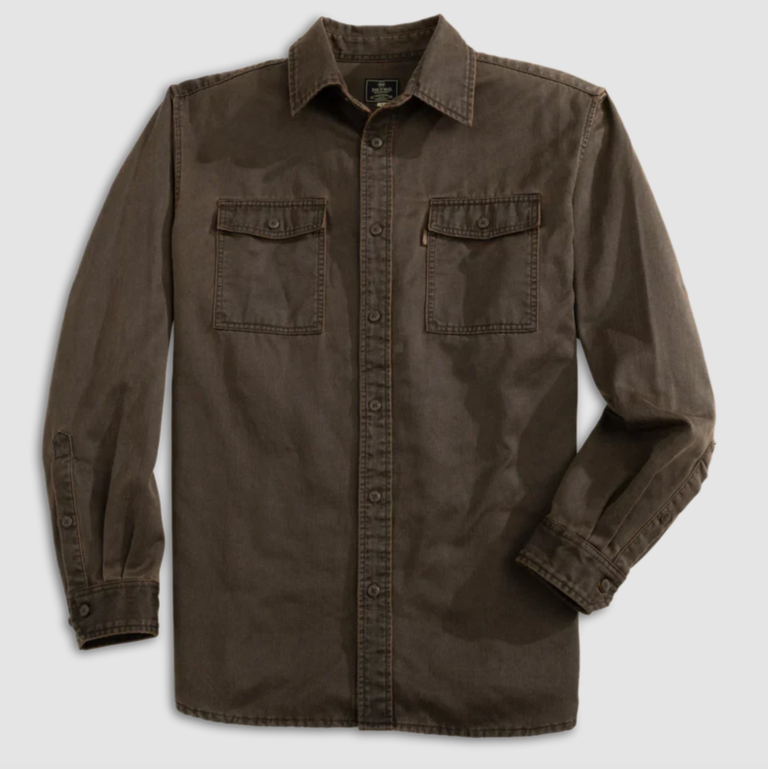HEYBO KEEL ANTIQUE COTTON BUTTON DOWN