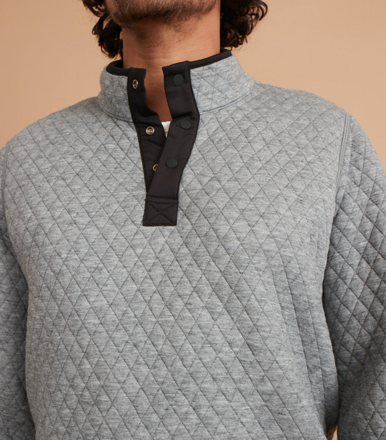 MARINE LAYER CORBET REVERSIBLE PULLOVER