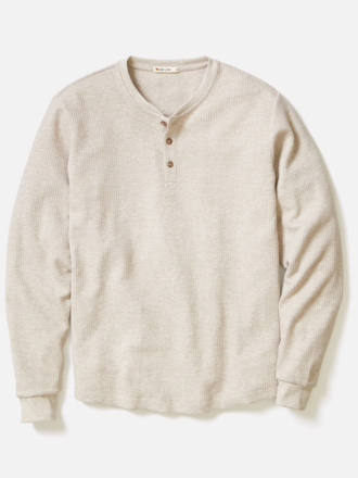 MARINE LAYER WAFFLE HENLEY