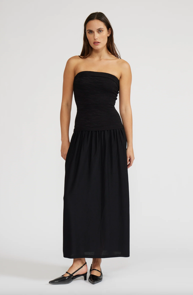 Lucy Paris MARION STRAPLESS DRESS