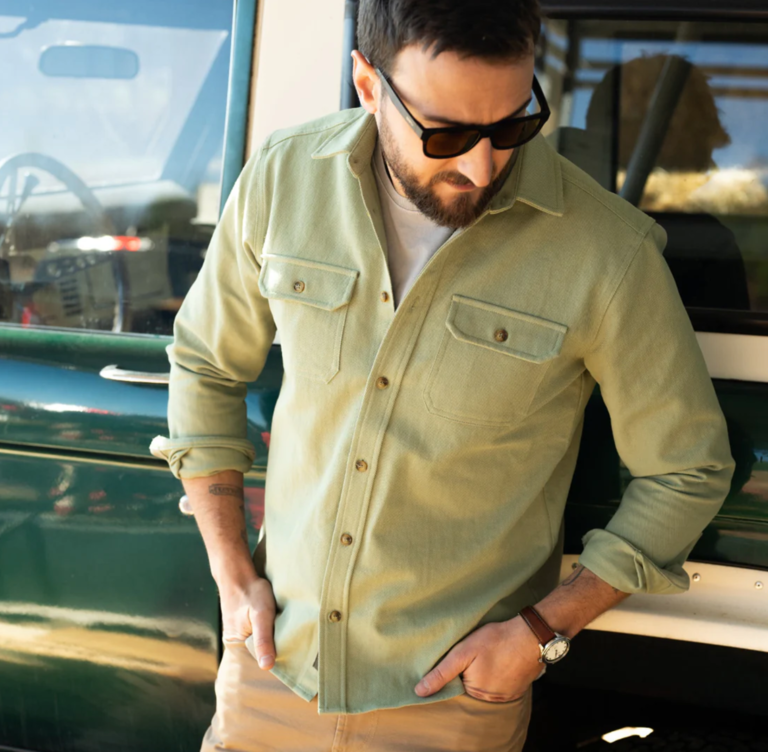 FISH HIPPIE SAWTOOTH SHIRT
