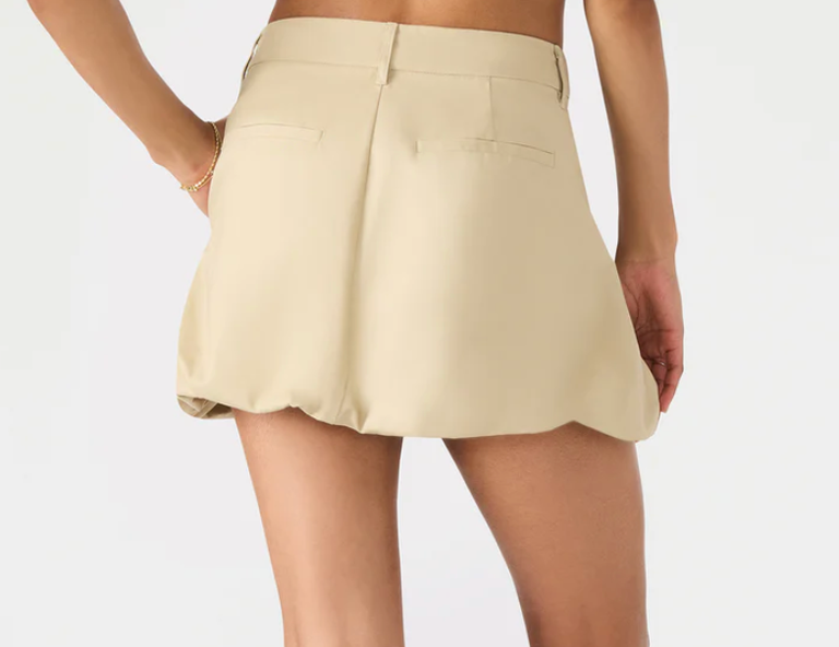 STEVE MADDEN LIVIE SKIRT KHAKI