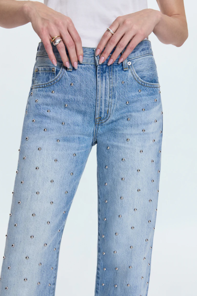 PISTOLA LEXI MID RISE BOWED STRAIGHT