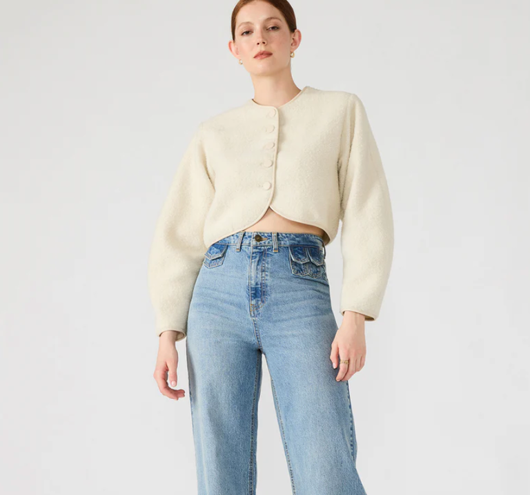 STEVE MADDEN EMILI JACKET CREAM