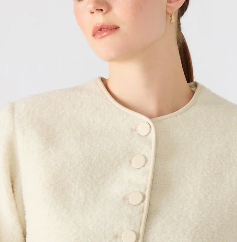 STEVE MADDEN EMILI JACKET CREAM