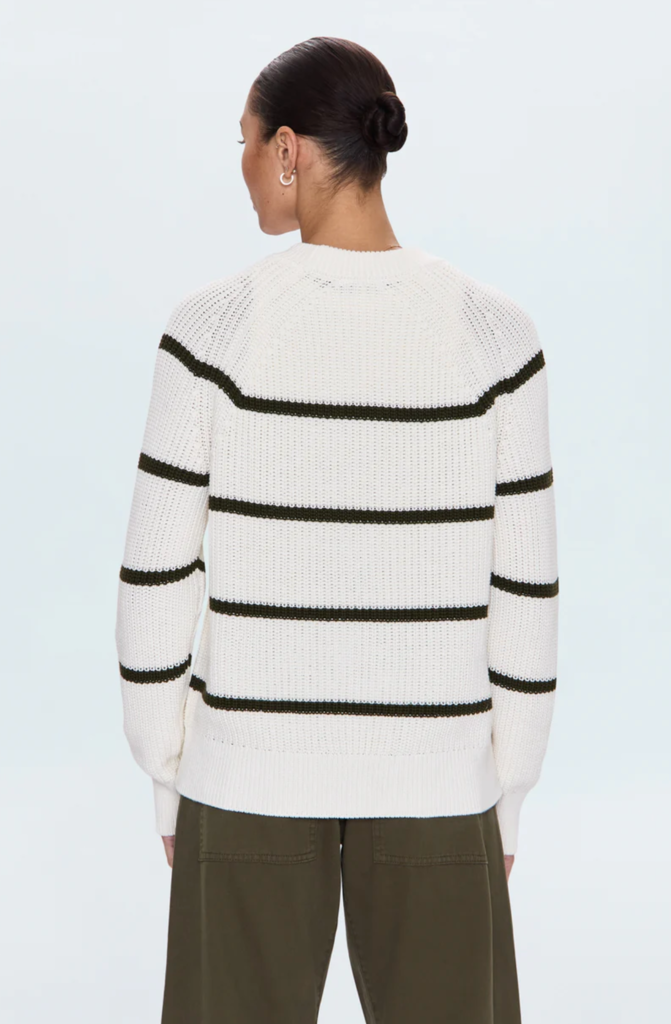 PISTOLA EDIE RAGLAN CREWNECK SWEATER