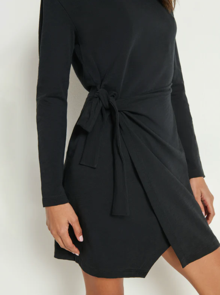 NATION LTD TAYLOR WRAP DRESS