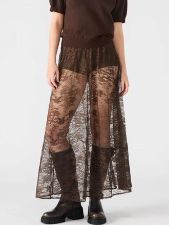 STEVE MADDEN GISELA SKIRT DARK ESPRESSO