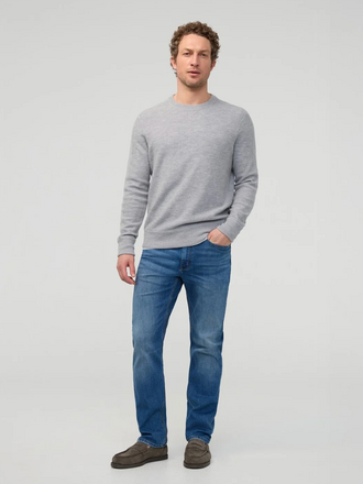 DU/ER PERFORMANCE DENIM+ STRAIGHT - ALPINE INDIGO