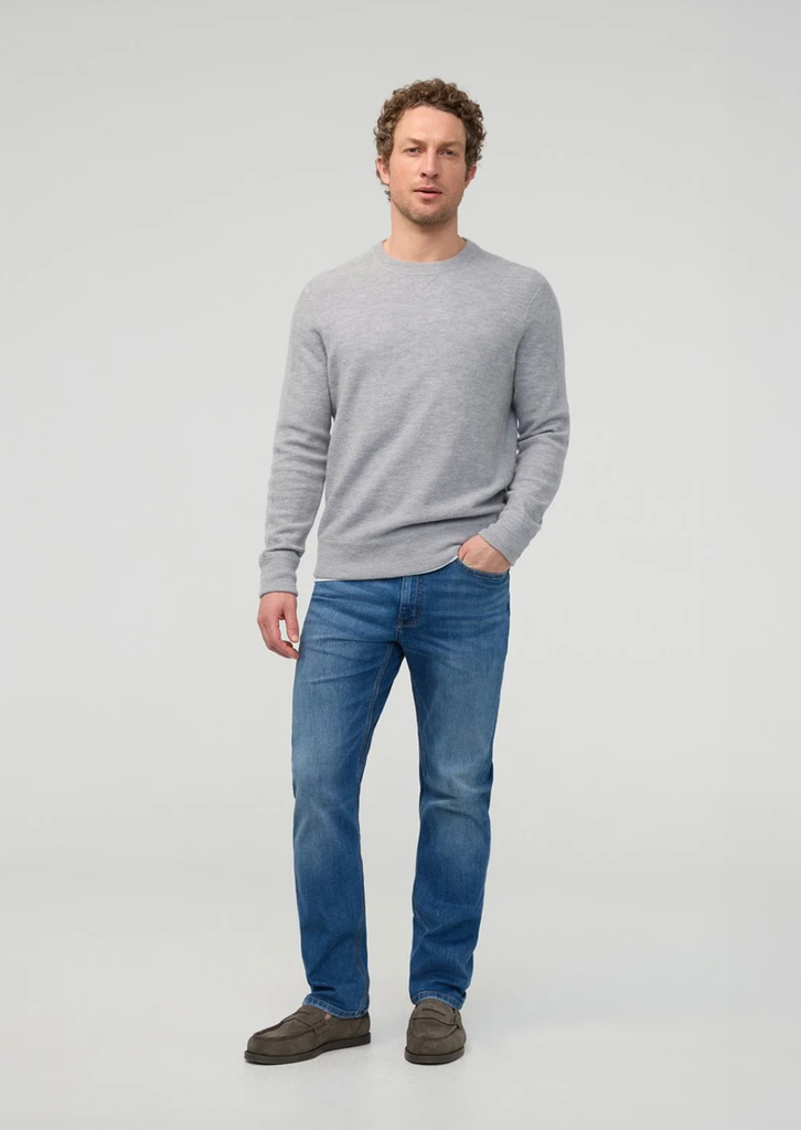 DU/ER PERFORMANCE DENIM+ STRAIGHT - ALPINE INDIGO